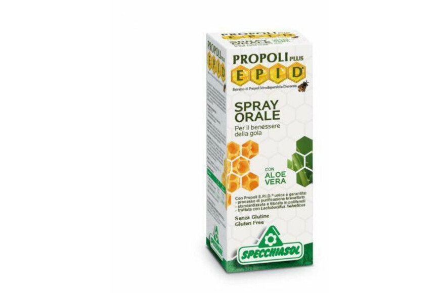 Epid propolis spray cu aloe, 15 ml, Specchiasol