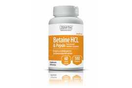 Betaine HCL & Pepsin, 580 MG 60 capsule, Zenyth