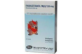 Paracetamol MCC supozitoare 125 mg, 10 bucati, Magistra