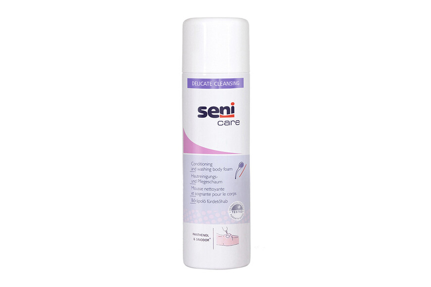 Spuma pentru curatare si ingrijire corp, 500ml, Seni Care