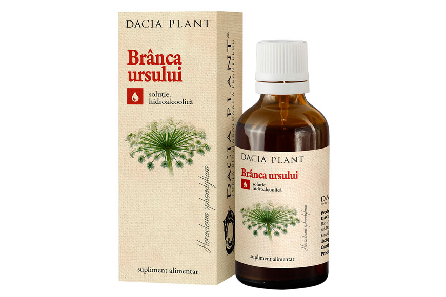 Tinctura de Branca Ursului, 50 ml, Dacia Plant