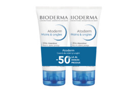 Crema de maini Atoderm 1+50% reducere la al doilea produs, 2x50ml, Bioderma