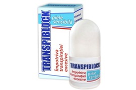 Transpiblock Piele Sensibila, 25 ml, Zdrovit