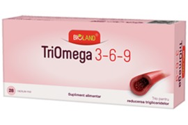 Tri-Omega 3-6-9, 28 capsule, Biofarm