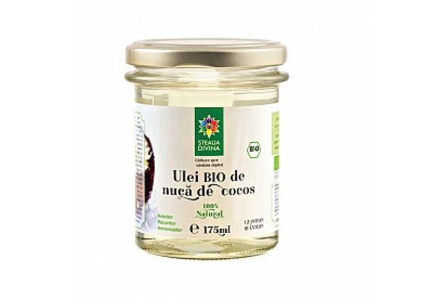 Ulei de cocos bio, 175ml, Santo Raphael