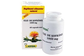 Ulei de Sofranel 1000 mg, 40 capsule, Hofigal