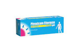 Piroxicam gel, 10 mg/g, 50 g, Fiterman