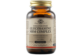 Glucozamina Msm Complex Fara Crustacee, 60 comprimate, Solgar