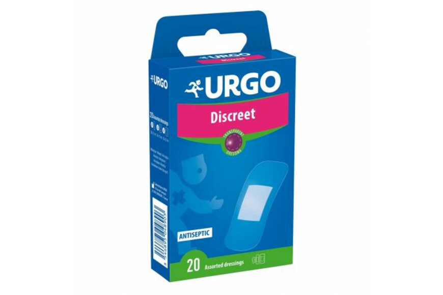 Plasturi Discreet, 20 buc, Urgo