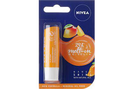 Balsam de buze Nivea Lip Care Mango Shine, 4.8 g