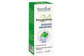 Polygemma 24 Ginkgo Memorie, 50 ml, Plant Extrakt
