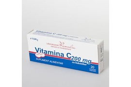 Vitamina C 200mg, 20 comprimate, Remedia
