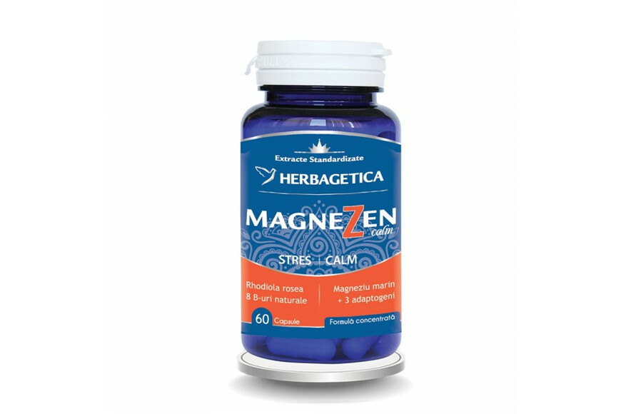 Magnezen Stres Calm, 60 capsule, Herbagetica
