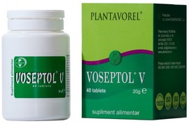 Voseptol V, 40 tablete, Plantavorel 