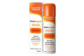 Raniseptol arsuri spuma, 150 ml, Zdrovit