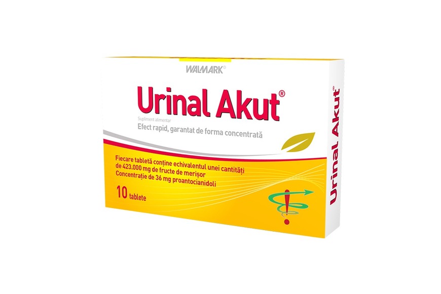 Urinal Akut - adjuvant in tratamentul infectiilor urinare | Catena