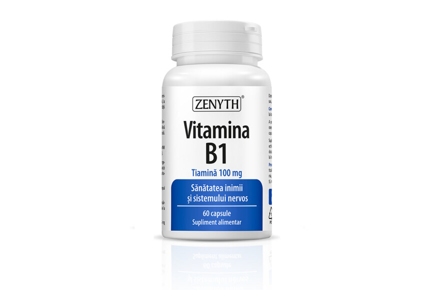 Vitamina B1, 60 capsule, Zenyth