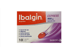 Ibalgin Express 200 mg, 12 capsule, Sanofi