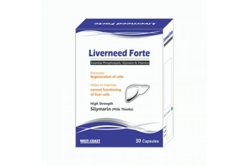 Liverneed Forte Complex Hepatoprotector, 30 Capsule, Esvida Pharma