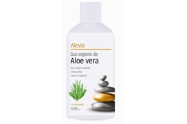 Suc organic de Aloe Vera, 946 ml, Alevia 