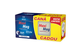 MaxiMag, 375 mg, 20 plicuricu cana cadou, Zdrovit