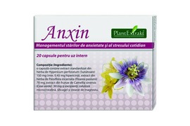 Anxin, 20 capsule, Plant Extrakt 