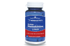 Super Nattokinase, 2750 FU, 30 capsule, Herbagetica