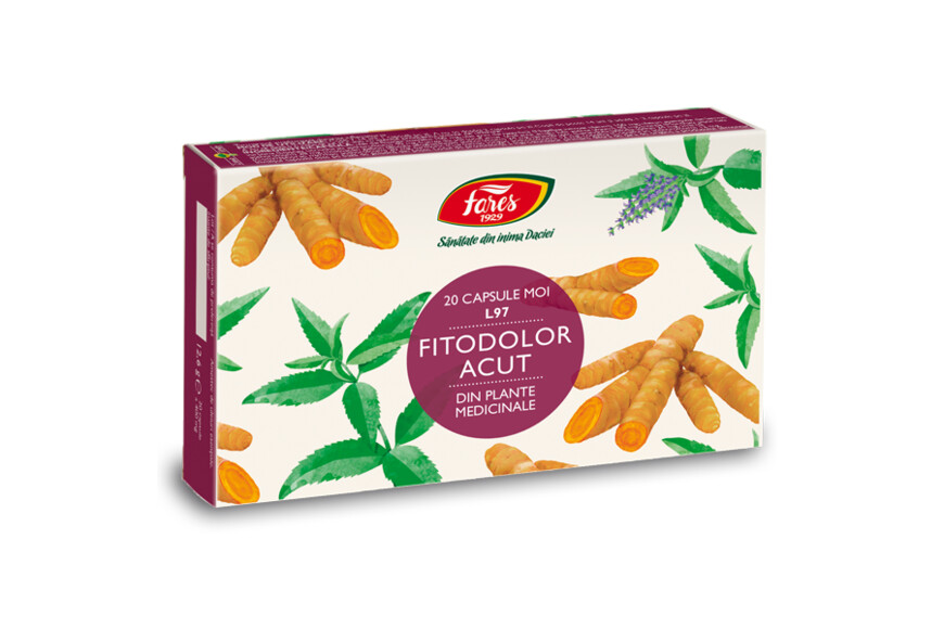 Fitodolor acut L97, 20 capsule moi