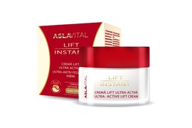 Crema lift ultra-activa pentru toate tipurile de ten Aslavital, 50 ml, Farmec