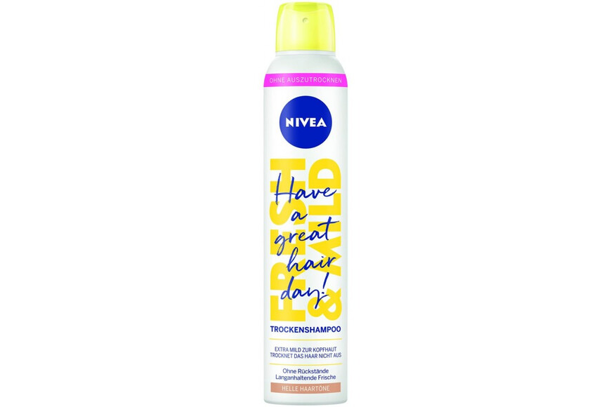 Sampon uscat pentru par blond Fresh & Mild, 200 ml, Nivea