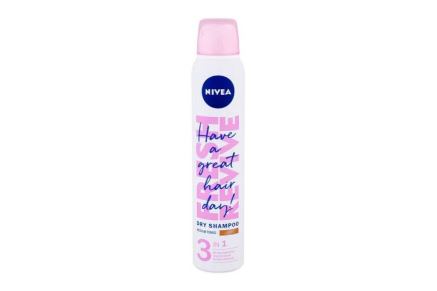 Sampon uscat pentru par saten Fresh & Mild, 200 ml, Nivea