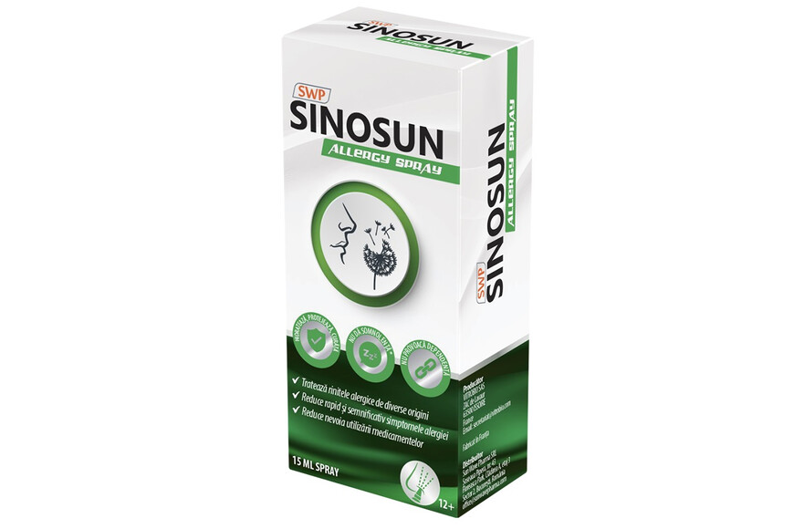 Spray Sinosun Allergy, 15 ml, Sun Wave Pharma