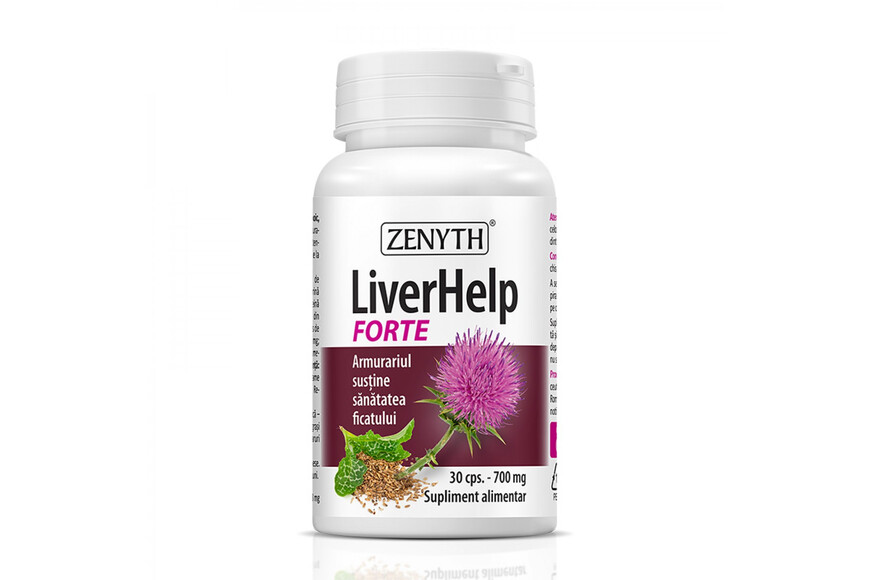 LiverHelp Forte 700mg, 30 capsule, Zenyth
