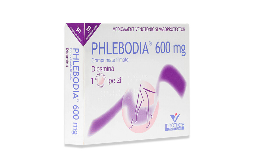 Phlebodia, 600 mg, 30 comprimate filmate,, Innothera