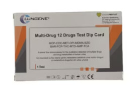 Test rapid Multi-Drog depistare 12 droguri cu prelevare din urina, Lungene