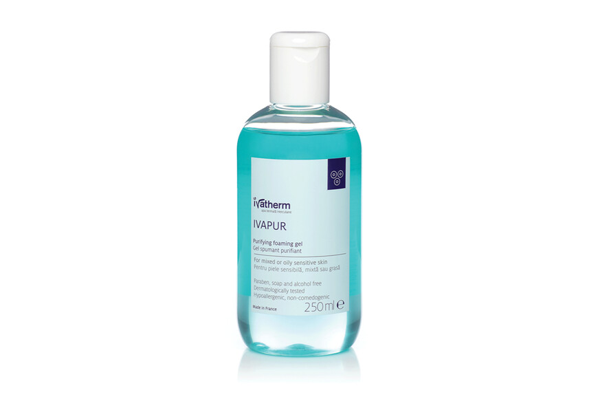 Ivapur Gel spumant purifiant de curatare , 250ml, Ivatherm
