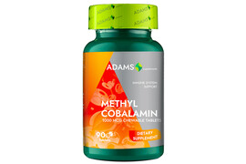 Metilcobalamina Vitamina B12 1000mcg 90 tablete Adams Vision