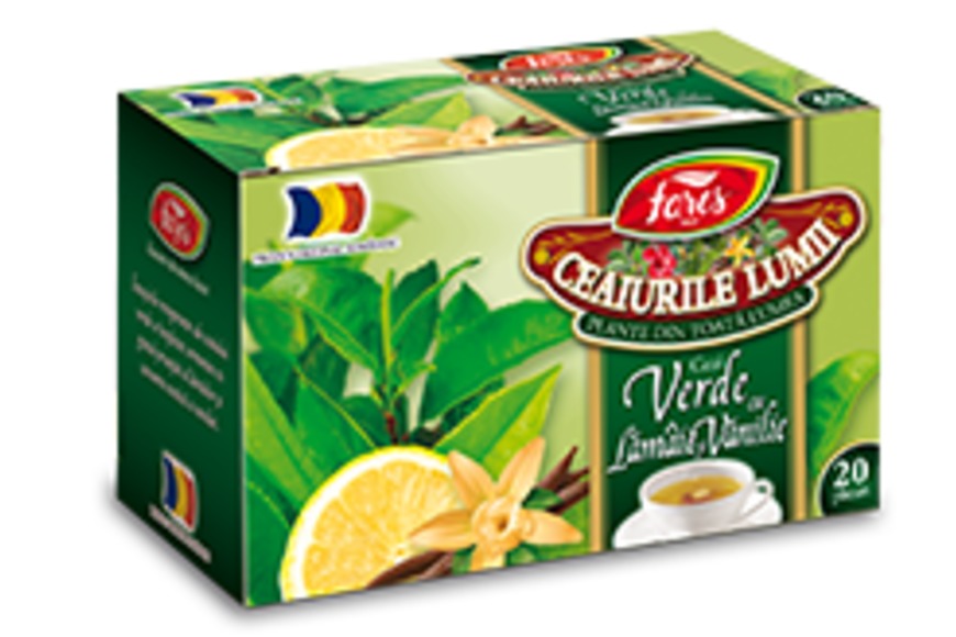 Ceai Verde+ Vanilie Doze