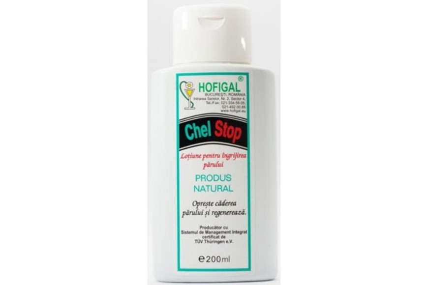 Lotiune pentru oprirea caderi parului Chelstop, 200 ml, Hofigal 