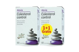 Colesterol control 1+1 cadou, 2 x 60 comprimate, Alevia