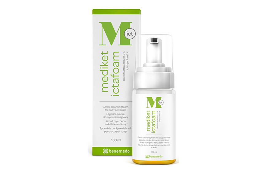 Mediket Ictafoam Spumă de curățare  100ml, Benemedo