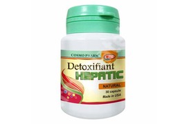 Detoxifiant Hepatic, 30 capsule, Cosmopharm 