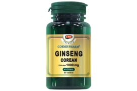 Premium Ginseng Corean 1000 mg, 30 tablete, Cosmopharm
