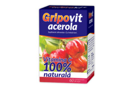 Gripovit ACEROLA, 60 comprimate, Zdrovit