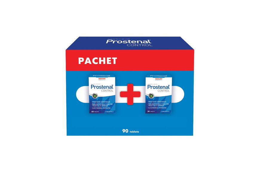 Pachet Prostenal Control, 60 + 30 tablete, Walmark