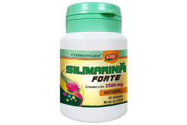Silimarina Forte 2500mg, 30 tablete, Cosmopharm 