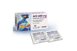 ACC 600 mg, 10 comprimate ambalate individual, Sandoz