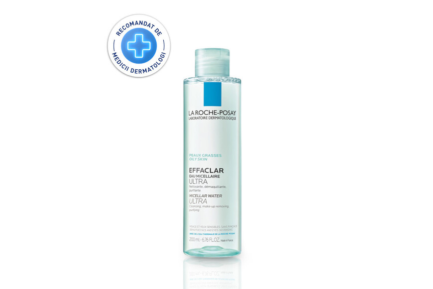 Apa micelara Effaclar Ultra, 200 ml, La Roche-Posay