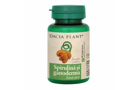 Spirulina Si Ganoderma, 60 Comprimate, Dacia Plant