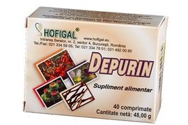Depurin, 40 comprimate, Hofigal 